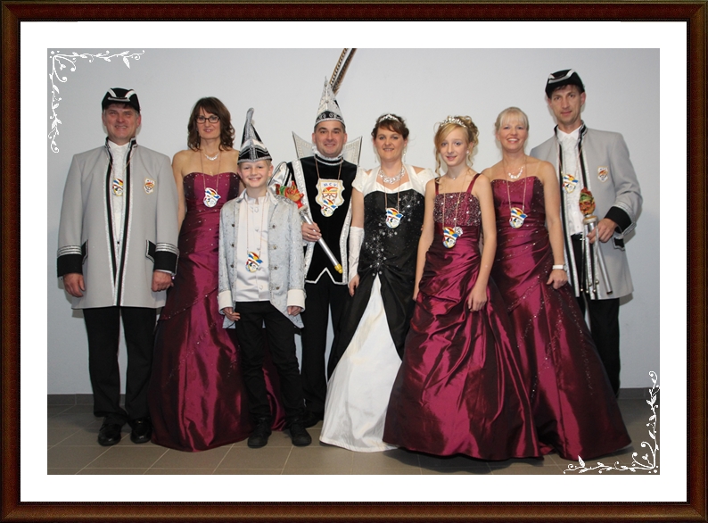 Foto Prinzenpaare und Hofstaat