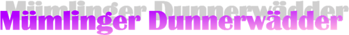 Mümlinger Dunnerwädder