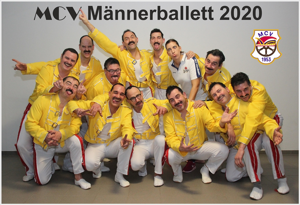 2020 Spaßfoto Männerballett